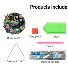 Load image into Gallery viewer, Sunflower DIY Diamond Art Pendant Kit Diamond Painting Door Sign for Wall Window