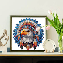 Load image into Gallery viewer, Diamond Painting - Partial Special Shaped - Indian Eagle (30*30CM)