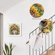 Load image into Gallery viewer, Diamond Painting - Partial Special Shaped - Summer Gnome (30*30CM)
