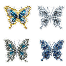 Load image into Gallery viewer, 4pc Flower Animal DIY Diamond Painting Car Air Vent Clip Air Freshener for Adult