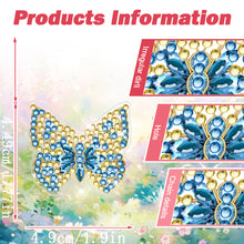 Load image into Gallery viewer, 4pc Flower Animal DIY Diamond Painting Car Air Vent Clip Air Freshener for Adult