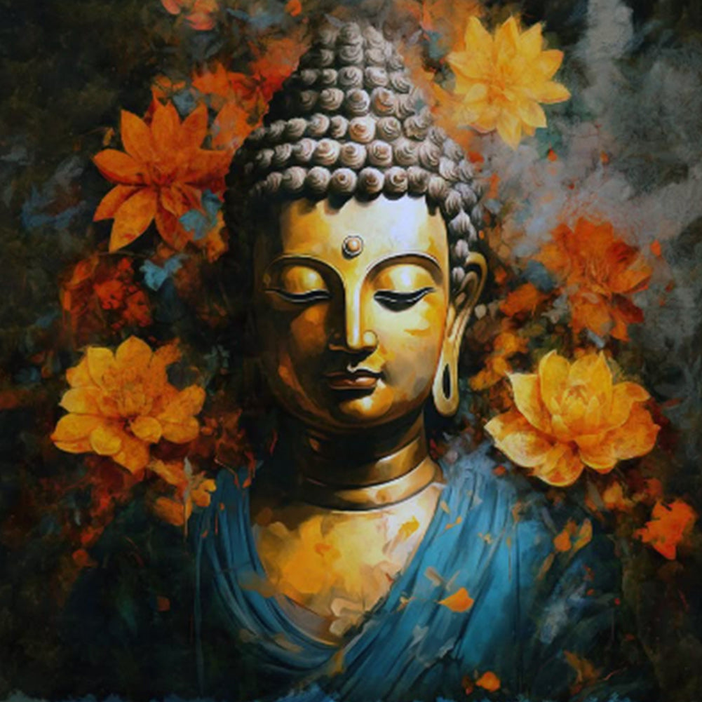Diamond Painting - Full Round - Buddha (40*40CM)