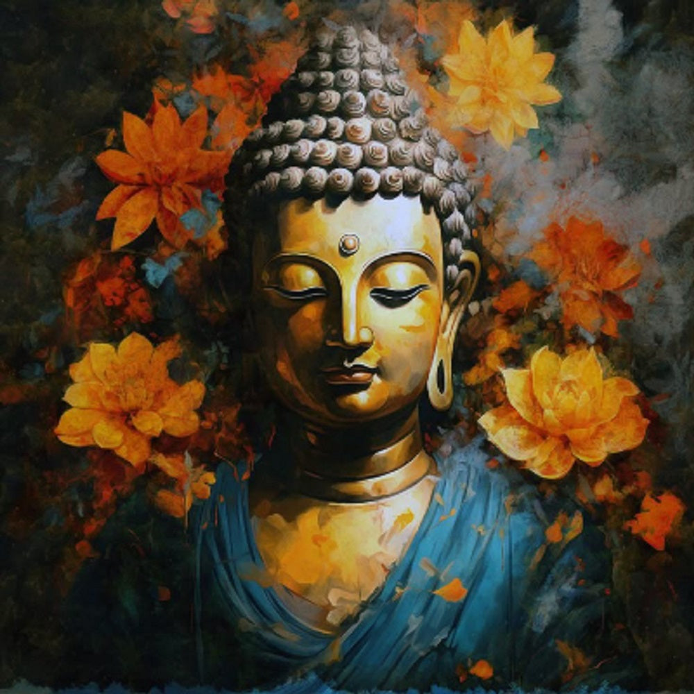 Diamond Painting - Full Round - Buddha (40*40CM)