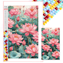 Load image into Gallery viewer, Diamond Painting - Full Square - Lotus (40*70CM)