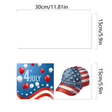 Load image into Gallery viewer, 6Pcs Independence Day Diamond Painting Greeting Cards DIY Diamond Drawing Card