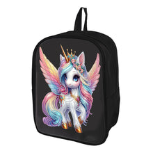 Load image into Gallery viewer, Mermaid Special Shape Diamond Art School Bag Diamond Art Knapsack for Art Crafts