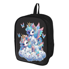 Load image into Gallery viewer, Mermaid Special Shape Diamond Art School Bag Diamond Art Knapsack for Art Crafts