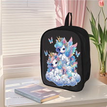 Load image into Gallery viewer, Mermaid Special Shape Diamond Art School Bag Diamond Art Knapsack for Art Crafts