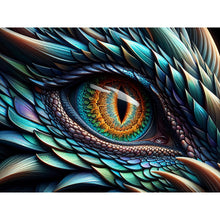 Load image into Gallery viewer, Diamond Painting - Full Round - Dragon Eyes (40*30CM)