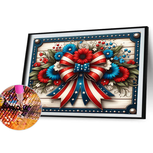 Diamond Painting - Full Round - Flower Bow (40*30CM)