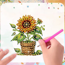 Load image into Gallery viewer, 6 Pcs Diamond Art Fridge Magnet DIY Diamond Painting Refrigerator Magnet