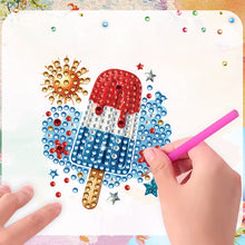 Load image into Gallery viewer, 6 Pcs Diamond Art Fridge Magnet DIY Diamond Painting Refrigerator Magnet