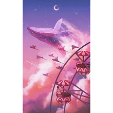 Load image into Gallery viewer, Diamond Painting - Full Round - Pink Whale (30*50CM)