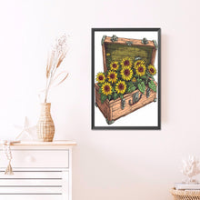Load image into Gallery viewer, AB Diamond Painting - Full Round - Sunflowers In The Box (40*60CM)