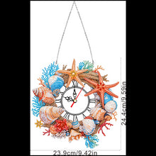 Load image into Gallery viewer, Acrylic Special Shape Flowers 5D Diamond Painting Clock Art Craft for Home Decor