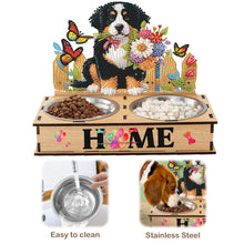 Load image into Gallery viewer, 5D DIY Diamond Painting Water Feeder Diamond Art Dog Bowl for Small Medium Pets
