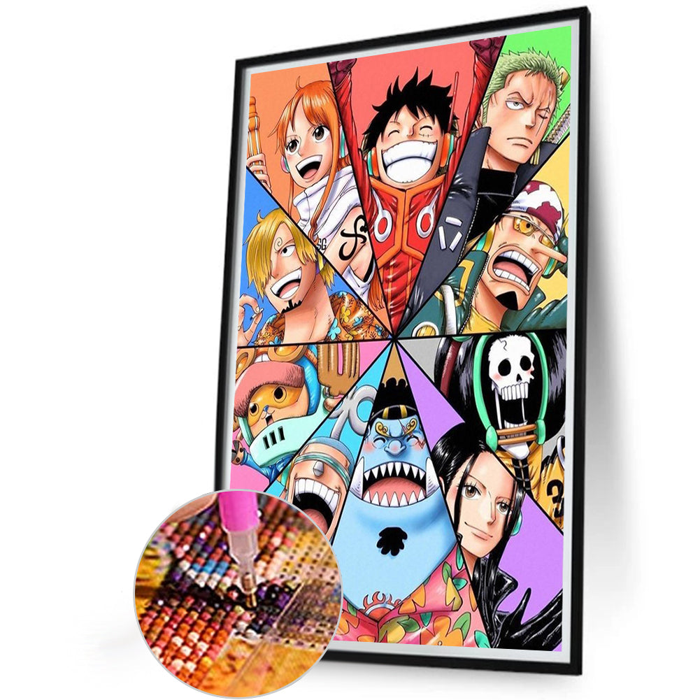 Diamond Painting - Full Round - Straw Hat Pirates (40*60CM)