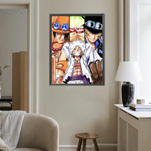 Load image into Gallery viewer, Diamond Painting - Full Round - One Piece Three Brothers (40*50CM)