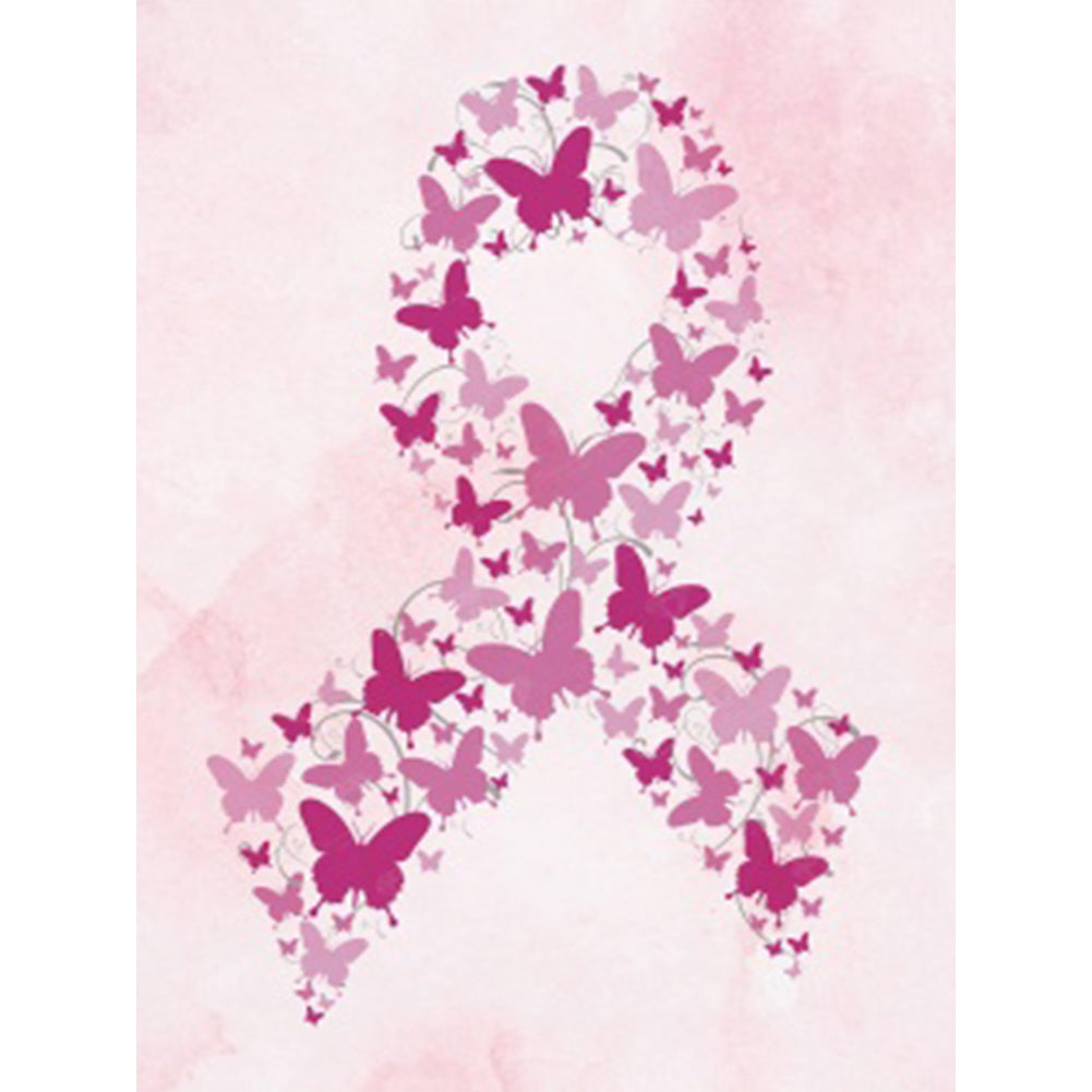 Diamond Painting - Full Square - International Breast Cancer Awareness Month (30*40CM)