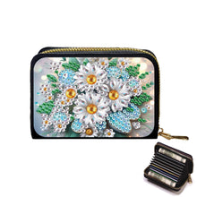 Load image into Gallery viewer, 5D DIY Diamond Painting Wallet Diamond Painting Card Holder Coin Purse DIY Craft