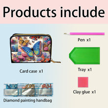 Load image into Gallery viewer, 5D DIY Diamond Painting Wallet Diamond Painting Card Holder Coin Purse DIY Craft