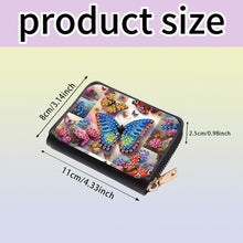Load image into Gallery viewer, 5D DIY Diamond Painting Wallet Diamond Painting Card Holder Coin Purse DIY Craft