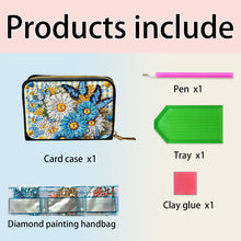 Load image into Gallery viewer, 5D DIY Diamond Painting Wallet Diamond Painting Card Holder Coin Purse DIY Craft