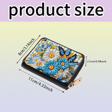 Load image into Gallery viewer, 5D DIY Diamond Painting Wallet Diamond Painting Card Holder Coin Purse DIY Craft