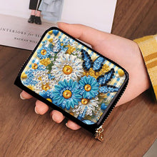 Load image into Gallery viewer, 5D DIY Diamond Painting Wallet Diamond Painting Card Holder Coin Purse DIY Craft