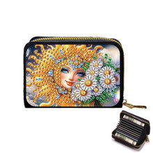 Load image into Gallery viewer, 5D DIY Diamond Painting Wallet Diamond Painting Card Holder Coin Purse DIY Craft