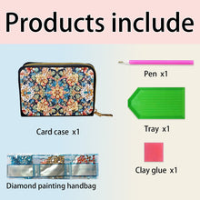 Load image into Gallery viewer, 5D DIY Diamond Painting Wallet Diamond Painting Card Holder Coin Purse DIY Craft