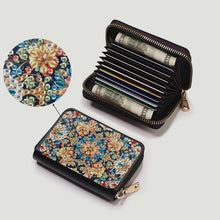 Load image into Gallery viewer, 5D DIY Diamond Painting Wallet Diamond Painting Card Holder Coin Purse DIY Craft