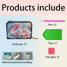 Load image into Gallery viewer, 5D DIY Diamond Painting Wallet Diamond Painting Card Holder Coin Purse DIY Craft