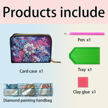 Load image into Gallery viewer, 5D DIY Diamond Painting Wallet Diamond Painting Card Holder Coin Purse DIY Craft