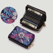 Load image into Gallery viewer, 5D DIY Diamond Painting Wallet Diamond Painting Card Holder Coin Purse DIY Craft