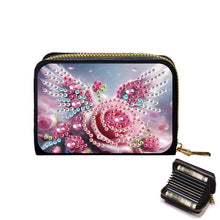 Load image into Gallery viewer, 5D DIY Diamond Painting Wallet Diamond Painting Card Holder Coin Purse DIY Craft