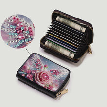 Load image into Gallery viewer, 5D DIY Diamond Painting Wallet Diamond Painting Card Holder Coin Purse DIY Craft