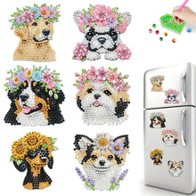 Load image into Gallery viewer, 6 Pieces/set Animal Cake DIY Diamond Painting Magnets Refrigerator Fridge Magnet