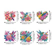 Load image into Gallery viewer, 6 Pieces/set Animal Cake DIY Diamond Painting Magnets Refrigerator Fridge Magnet