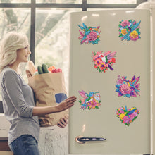 Load image into Gallery viewer, 6 Pieces/set Animal Cake DIY Diamond Painting Magnets Refrigerator Fridge Magnet