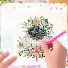 Load image into Gallery viewer, 6 Pieces/set Animal Cake DIY Diamond Painting Magnets Refrigerator Fridge Magnet