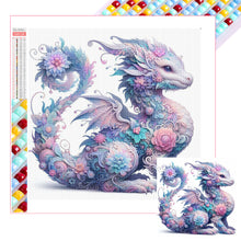 Load image into Gallery viewer, Diamond Painting - Full Square - Purple Dragon (30*30CM)
