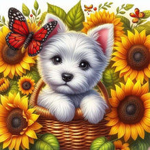 Load image into Gallery viewer, Diamond Painting - Full Square - West Highland (30*30CM)