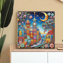 Load image into Gallery viewer, Diamond Painting - Partial Special Shaped - Colorful City Houses (30*30CM)