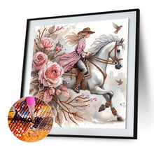 Load image into Gallery viewer, Diamond Painting - Partial Special Shaped - Horse (30*30CM)
