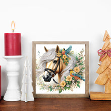 Load image into Gallery viewer, Diamond Painting - Partial Special Shaped - Horse (30*30CM)