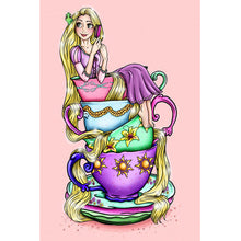 Load image into Gallery viewer, Diamond Painting - Full Round - Disney Cup Rapunzel (40*60CM)