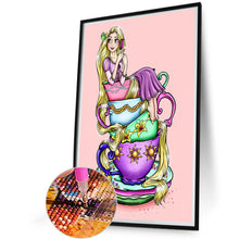 Load image into Gallery viewer, Diamond Painting - Full Round - Disney Cup Rapunzel (40*60CM)
