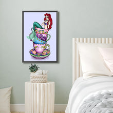 Load image into Gallery viewer, Diamond Painting - Full Round - Disney Cup Mermaid Princess (40*60CM)