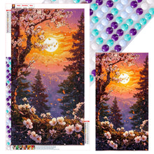 Load image into Gallery viewer, Diamond Painting - Full Round - Mountain Scenery At Sunset (40*70CM)